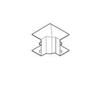 REHAU ANGLE INTERIEUR VARIABLE POUR GOULOTTE AXIS 60x40 PVC BLANC IK10