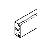 REHAU MOULURE AXIS MINI 32x16 - 2 COMPARTIMENTS PVC BLANC 2 m