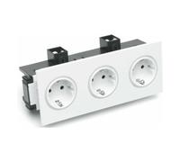Rehau Rehau Prise triple SIGNA IN rws BRK 3STD Quantité:1