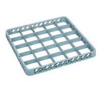 Réhausse 25 Cases pour Casier de Lavage à Verres Vogue Gris