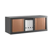 Réhausse à rideaux Eco-conçue Décor Monobloc merisier H 44 x L 120