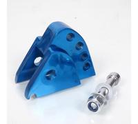Rehausse Amortisseur Arrière Tnt Pour Scooter Mbk 50 Spirit 2003 Bleu Anodisé