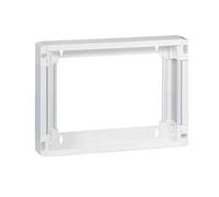 Rehausse pour coffret DRIVIA - 18 modules - 1 rangée - Blanc RAL9003