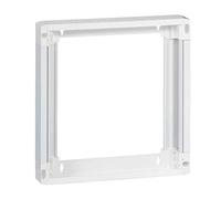 Rehausse pour coffret DRIVIA - 18 modules - 2 rangées - Blanc RAL9003