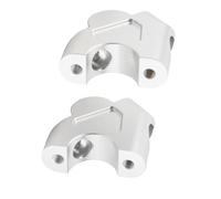 Rehausse de Guidon 32mm, Kit de Réglage de Vélo de Moto de Poste de Changement de Vitesse Arrière de Rehausseur de Guidon de Lève-CNC Alliage d'aluminium Moto Riser Adaptateur pour R1200GS R1250GS