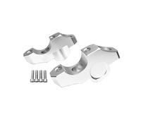 Rehausse De Guidon Rehausseur De Guidon De Moto, Pince De Guidon De Moto De 28 Mm, Support De Guidon Surélevé Et Extensible Pour BMW Pour S1000R M1000R 2014-2023 2021 2022(Silver)