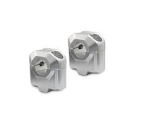 Réhausse de guidon SW-MOTECH Ø 22 mm guidon H=30 mm, couleur:argent
