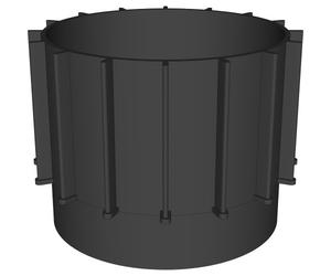 Réhausse de plot - pour terrasse - H 60 mm - par 7 - Nivo+ NIVO & Cobra