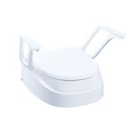 Dietz SmartFix 429112 Rehausseur WC avec accoudoirs Hauteur réglable sur 3 positions Blanc