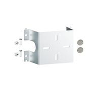 réhausse en inox - 1 poste - legrand plexo 069492l