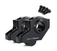Rehausse Guidon Moto Compatible avec Suzuki pour B-King 2007 2008 2009 2010 2011 2012 22mm 7/8 '' Moto Décalage Guidon Riser Arrière Mouvement Montage Extension (Color : 1 UK)