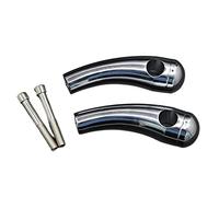 Rehausse Guidon Moto Compatible avec Suzuki Universel 1600/1700 22/25mm Moto Guidon Risers Pince Adaptateur rehausser Kit reculer Les pièces de Moto (Size : 25mm-12cm Screw)