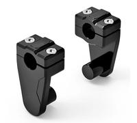 Rehausse Guidon Moto pour Raptor 700 pour 700R 2013-2023 pour YFZ450 pour YFZ450R pour Banshee 350 pour Blaster 200 7/8" Kits De Rehausseurs De Guidon De Moto ATV Moto Riser Guidon (Color : Black)