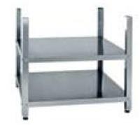 Réhausse inox ouverte avec étagère - Hoonved - 55003