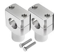 Rehausse Pièces Rehausseurs De Guidon De Moto 7/8 Pouces Alliage D'aluminium Rehausseurs De Moto Universels Accessoires Modifiés Montage De Pince De Poignée