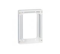 Rehausse pour coffret Drivia 13 modules 2 rangées - Blanc RAL