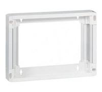 Rehausse pour coffret DRIVIA - 18 modules - 1 rangée - Blanc RAL9003