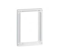 Rehausse pour coffret Drivia 18 modules 3 rangées - Blanc RAL