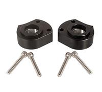 Réhausses Élévateur de Guidon de Moto Adaptateur de Guidon Supports de Relocalisation 1 paire Accessoires pour ZX-14R/ZZR1400 2006-2020 (Noir)