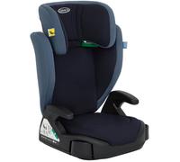 Rehausseur auto Graco Junior Maxi i-Size (100-150 cm),dossier haut,accoudoirs appui-tête réglables, léger + porte-boisson, bleu Navy
