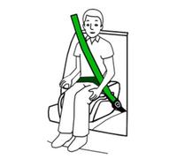 Rehausseur auto pour enfant 'Mario Plus', rouge