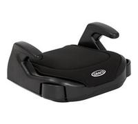 Graco Booster Basic R129, Rehausseur de siège auto sans dossier, stature de 135 à 150 cm (environ 7 à 12 ans), noir, Black