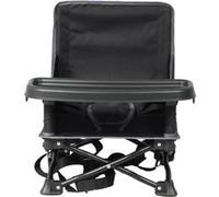 Réhausseur bébé nomade évolutif en chaise enfant - Tablette amovible - Pliage rapide et compact - Sac de transport Gris chiné G