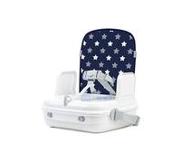 Benbat Réhausseur bébé pour table à manger–Portable, lavable, pliable, harnais réglable–Marine Bleu