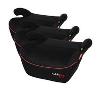 Réhausseur Carkids i-Size Alex 125-150 cm noir/rouge (Lot de 3)