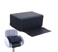Rehausseur Chaise Enfant Coiffeur, Coussin Pouf Rehausseur Pour Fauteuil De Coiffure, PU Cuir Siège Épais, Coussin Confortable Pour Garçons Et Filles, Facile À Nettoyer