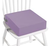 Rehausseur Chaise Enfant, Portabilité Lavable PU Coussin Rehausseur Chaise Surélevée, Adapté pour les Repas des Jeunes Enfants, Coussin de Chaise Jeunes Enfants Facile à Nettoyer (Purple)