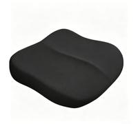 Rehausseur Confort Sciatica Douleur Coccyx Longs Trajets | Forme ergonomique, soulage sciatique et coccyx, idéal longs trajets, confort supérieur, réduction fatigue(Black)