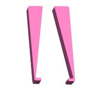 Rehausseur d'angle inclinable pour bureau | Support rehausseur de clavier d'ordinateur - Pieds surélevés antidérapants pour la maison, l'école, le lieu de travail et le café Internet