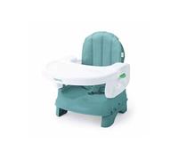 Ingenuity Rehausseur de chaise Deluxe pliable nomade avec tablette et sangles, Turquoise