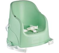 Thermobaby Rehausseur de chaise Tudi – de 6 à 36 mois – Harnais de sécurité 3 points – Vert céladon