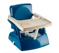 Rehausseur De Chaise Enfant 2 En 1 Thermobaby Yeehop - 6-18 Mois - Harnais Sécurité 3 Points - Tablette Amovible - Bleu Océan Bleu