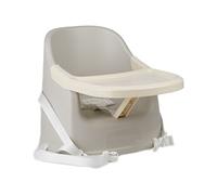 Rehausseur de chaise - - YOUPLA - Avec tablette - De 6 a 36 mois - Gris velours