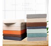 Rehausseur de fauteuil extra épais pour personnes âgées post-opératoires et grossesses Grand coussin ferme carré avec mousse souple de luxe de 12 cm