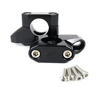 Rehausseur De Guidon Compatible Avec Yamaha Pour XVS950 Pour V-Star 950 2009 2010 2011 2012 2013 25,4 Mm 1" Rehausseur De Guidon De Moto Relevé Vers L'arrière(Black)