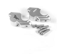 Réhausseur De Guidon pour Yamaha Tenere 700 TENERE700 XTZ XT700Z. Support Extensible Et Réglable en Hauteur. Rallonges De Rehausseur(Argent1)