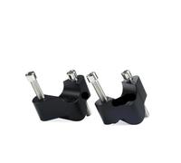 Rehausseur de Guidon Riser Pour Ducati Multistrada V4 V 4S Rallye Hauteur Guidon Riser Pince Accessoires D'extension Poignée Barre Augmentateur Adaptateur(Noir)