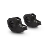 Rehausseur de guidon SW-MOTECH Avec déport Ø 28 mm - H=30 - Recul de 22 mm