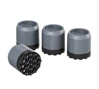 Rehausseur de meuble en acier au carbone | 2,44 pouces hauteur de lit autocollante | rehausseur de meubles autocollant en silicone - coussinets antidérapants amortisseurs de vibrations pour meubles