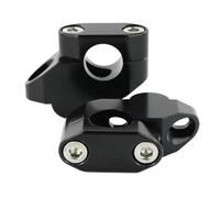 Rehausseur de moto Compatible Avec CB1300 1998-2023 Pour CBF 1000 2006-2018 Pour CBF 500 2004-2007 Extension De Montage De Rehausseurs De Guidon De 22 Mm Déplacée Vers Le Haut(Black)