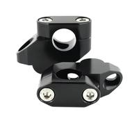 Rehausseur de moto Compatible Avec CBF 1000 2006-2021 Pour CBF 500 600 2004-2007 Pour CBX 650 1983-1987 22 Mm 7/8" Rehausseur De Guidon Déplacé Vers L'arrière Rehausseurs De Montage Décalés(Black)