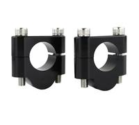 Rehausseur de moto Compatible Avec CR125R 1974-2007 Pour CR500R 1984-2001 Pour XR250R 1979-1990 Pinces De Rehausseurs De Guidon Pinces De Rehausseur De Montage De Guidon De Moto(Black,20mm)