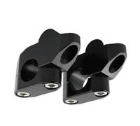 Rehausseur de moto Compatible Avec CRF250M 2004-2018 Pour CR250R 1973-2007 Pour CR125R 1974-2007 Pour CR500R 1984-2001 Rehausseurs De Montage De Guidon De Moto De 22 Mm(Black)
