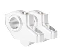 Rehausseur de moto Compatible Avec Pour F800ST 2006 2007 2008 2009 2010 2011 2012 2013 22 Mm 7/8" Rehausseurs De Guidon De Moto Décalés Vers L'arrière Surélevés Et Étendus(Matte Silver)