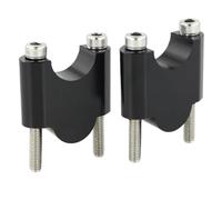 Rehausseur de moto Compatible Avec Pour FZ6R 2010-2016 Pour TDM 850 1991-2000 Pour TDM 900 2002-2011 22 Mm 7/8" Moto Fat Bar Riser Mount Guidon Risers(Black,40mm)