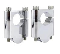 Rehausseur de moto Compatible Avec Pour FZ6R 2010-2016 Pour TDM 850 1991-2000 Pour TDM 900 2002-2011 7/8" 22mm Guidon Risers Clamps Moto(Chrome,40mm)